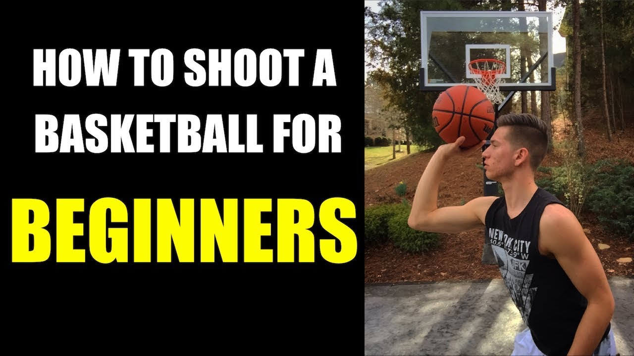 How To: Shoot A Basketball Better For Beginners - YouTube