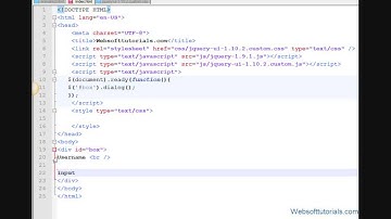 jquery tutorials for beginners - 54 - jquery dialog box