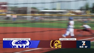 Trojans host Panthers in baseball, softball doubleheaders
