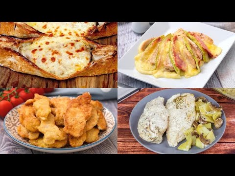 video 4 Delicious and original ideas with chicken that the whole family will love, Worldwide Recipes 4 Delicious and original ideas with chicken that the whole family will love