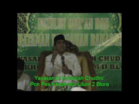 Prof Dr Abdul Ghofur Maimun Memperingati Nuzulul Qur'an 2016 Disc 3. pon pes khozin 2 Blora