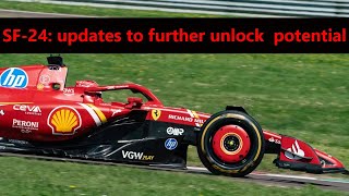 Why Ferrari SF-24 first major F1 aero update package is not a copy of Red Bull RB20 car