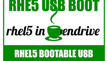 How to create a bootable USB pen drive to start a Red Hat Enterprise Linux installation