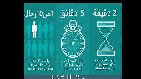 تجربتي مع سرعة القذف
