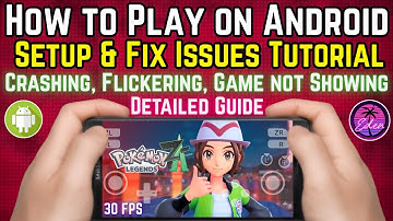 [Android Tutorial] 🎮 How to Play Pokemon Legends ZA on Mobile Phones | Fix All Issues Best Settings