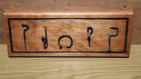 Bottle Openers Made From Nails