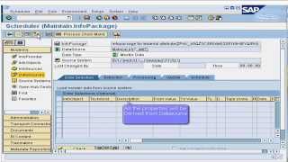 18. How To Create An Infopackage And Load Data To The Psa In Sap Business Intelligence Bi Bw