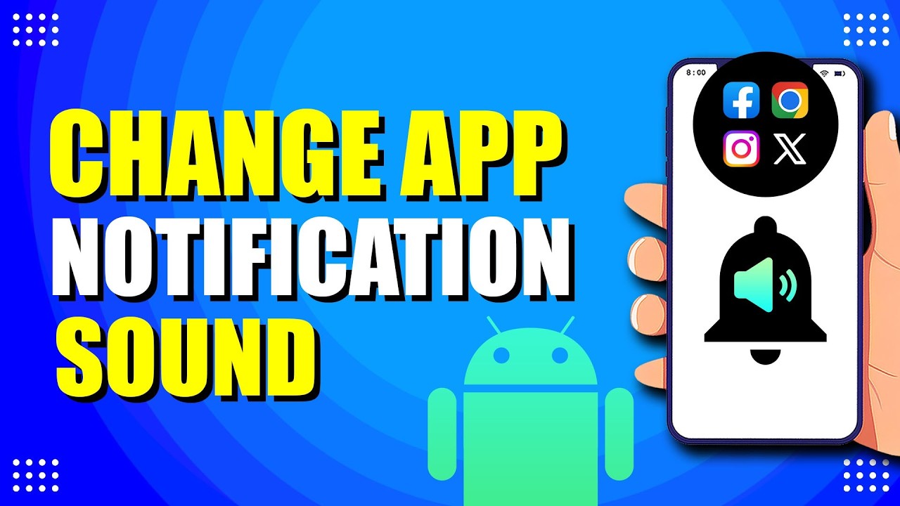How To Change app Notification Sound On Android (Quick & Easy) - YouTube