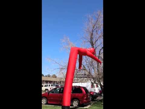 Red Dancing Man Demonstration - Balloon Biz, Colorado ...
