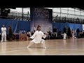 Europa taichi 2018  mdaille dor en forme lente style chen laojiaxinjia