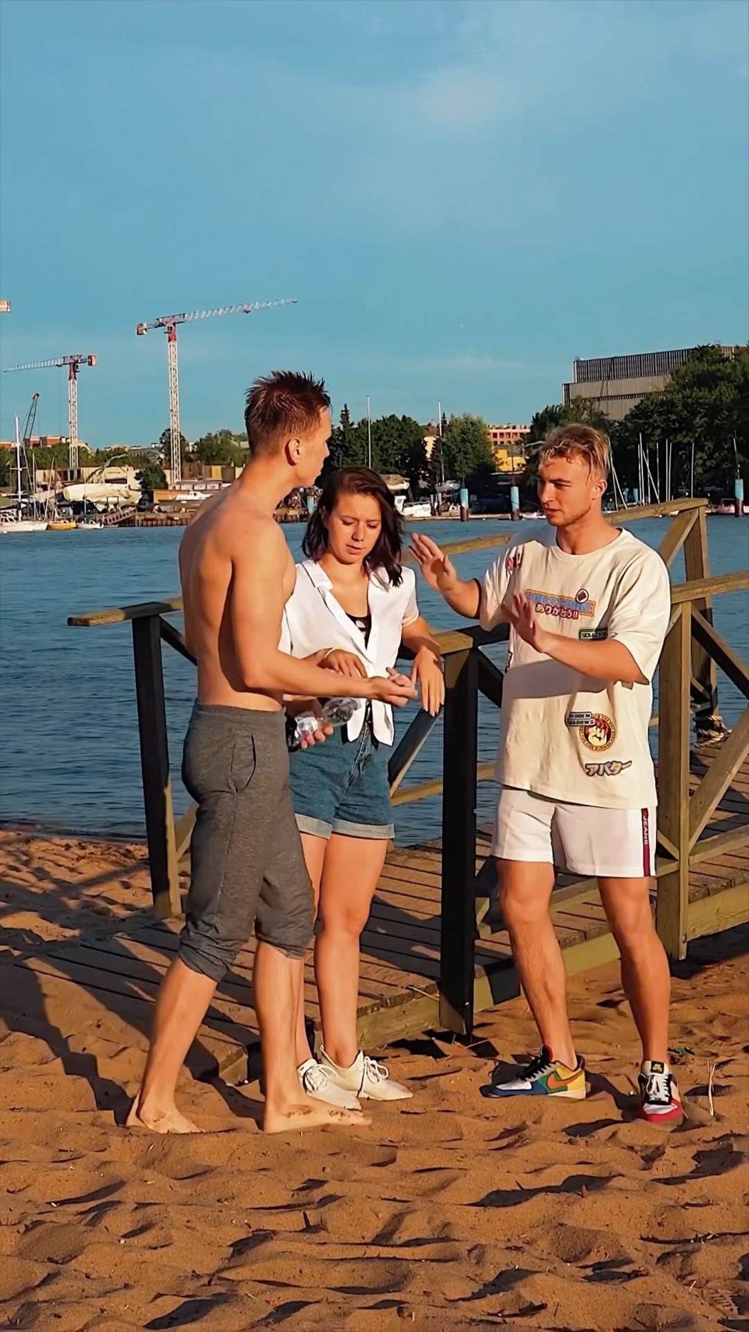 Tried to Pick Up Bodybuilder’s Girlfriend? #kiryakolesnikov #funny #comedy #pickupline #prank