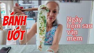 Nhận được công thức bánh ướt tâm đắc: ngon, dẻo, dai, mềm mượt đến ngày hôm sau |@tamanhalan3849