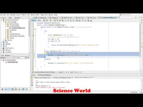 Exception Handling In Java  | In Java Tutorial