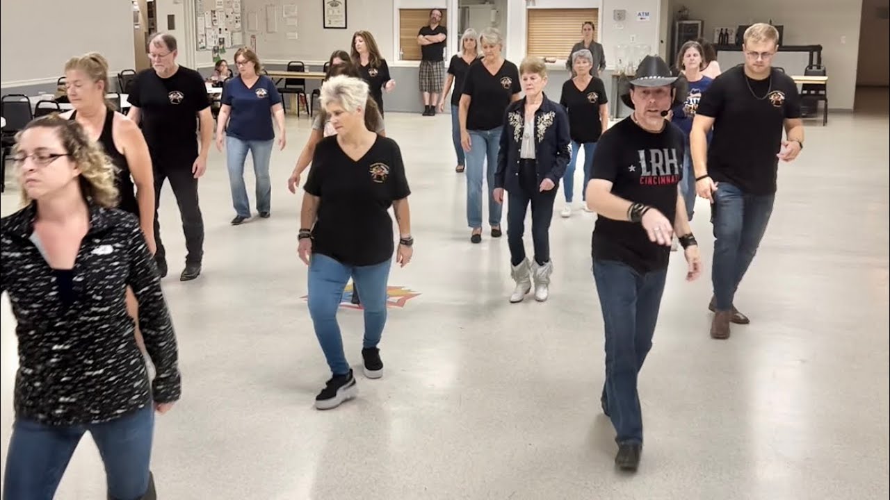 Back Then Right Now - Line Dance Demo