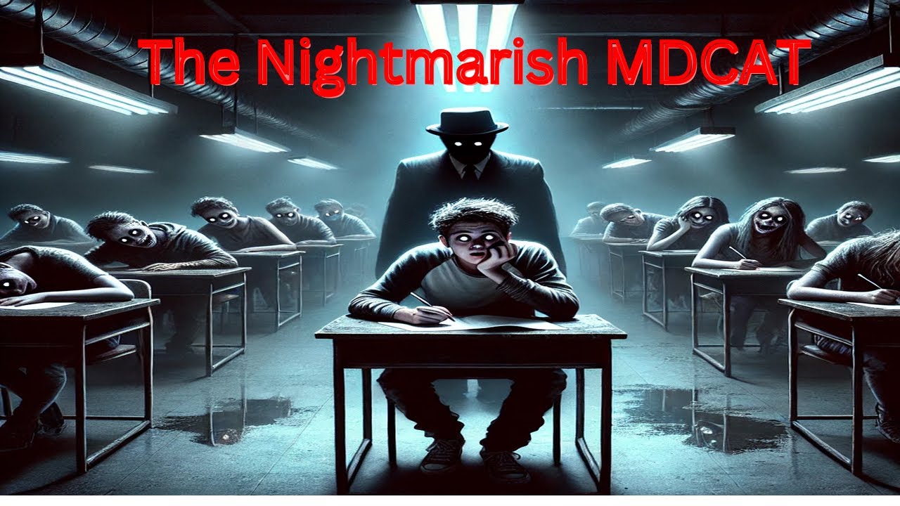 The Nightmarish MDCAT: A Horror Story from My Exam Days 