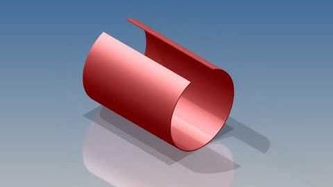 Calandragem de Chapa, Renderização inventor 2011