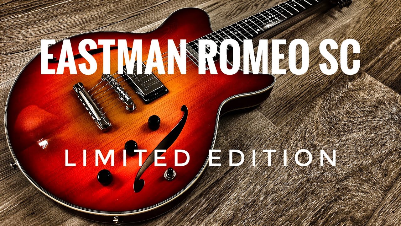 Eastman ROMEO SC limited edition Guitar Solo with Roland JC22