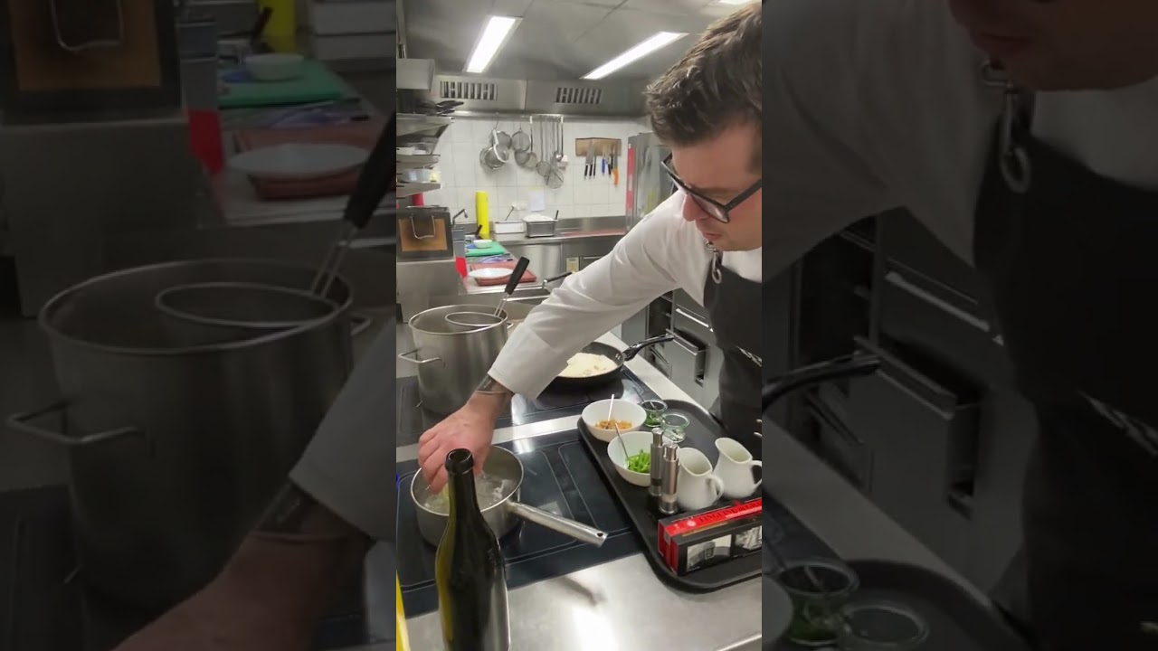 Il pollo incontra le linguine di Gragnano dello chef JRE Christoph Hunziker