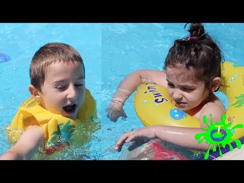 ალექსანდრე და ლიზიკო ერთობიან აკვაპარკში \"ევრო პარკი\