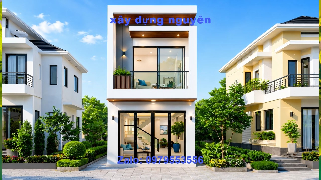 Mẫu Nhà ỐNG 2 Tầng Diện Tích 4x18m Thiết Kế 3 Phòng Ngủ #nha2tang