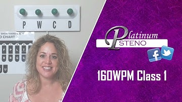 Class #1 160WPM Test