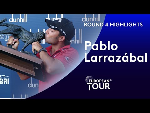 Pablo Larrazábal wins in dramatic fashion | 2020 Alfred Dunhill Championship