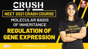 Molecular Basis of Inheritance-Regulation of Gene Expression | Crush It- NEET 2021 Crash Course