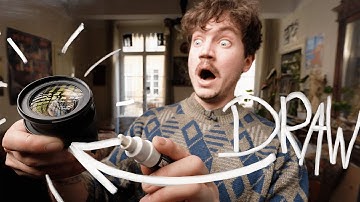 How to Draw in front of a Camera Lens