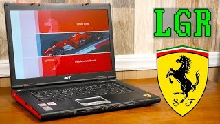 Acer Ferrari The 2000 Windows Xp Laptop From 2005