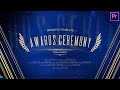 Awards Ceremony Promo Package for Premiere Pro | MOGRT [perfect for brilliant awards show or intro]