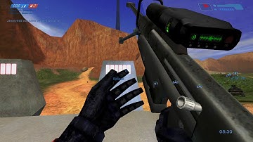 Halo: Combat Evolved -  BIG TEAM CTF Gameplay #2 (Blood Gulch) [PC]