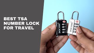 Best TSA Number Lock for Travel – DOCOSS Review screenshot 5