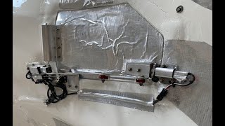 Long EZ Cooling Flap lock test