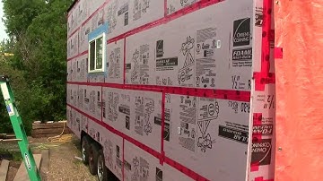 How To Create a Vapor Barrier for a Tiny House Using Foamboard