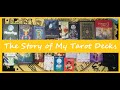 🔮🌙 The Story of My Tarot Decks & Spiritual Journey with Tarot 🌙🔮
