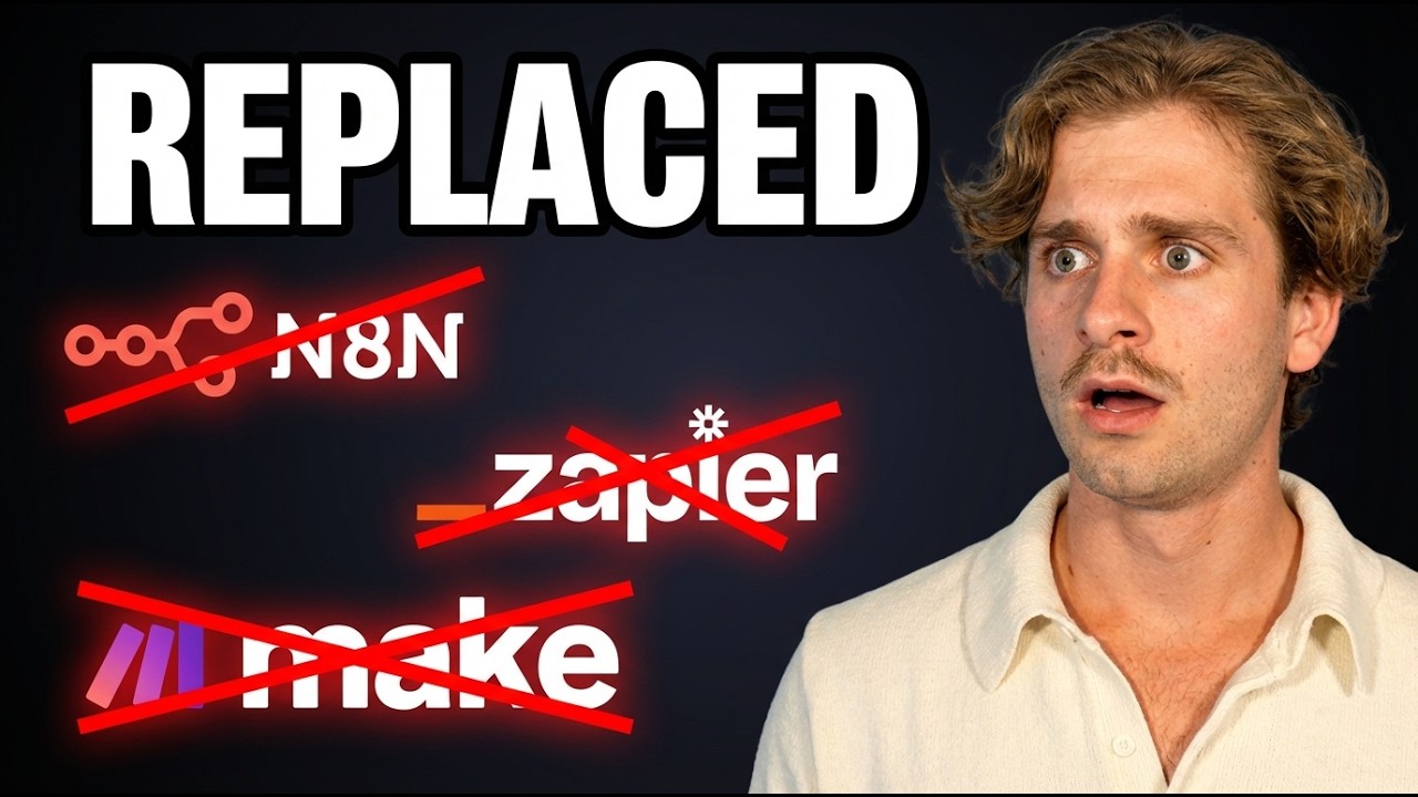 Agentic workflows replacing N8N Zapier and Make.com