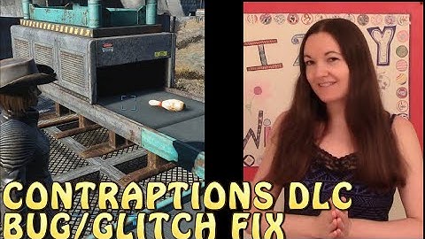 Fallout 4: Contraptions- BUG/GLITCH FIX- for Machinery- Builders, Terminal, Elevator, Forges, etc