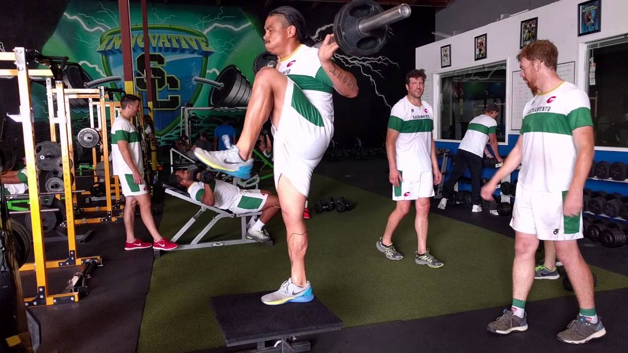 PRO Rugby Sacramento Training 2 YouTube