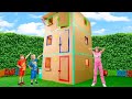 بيت كرتوني عملاق مغامرات أطفال مضحكة قصص مسلية للأطفال