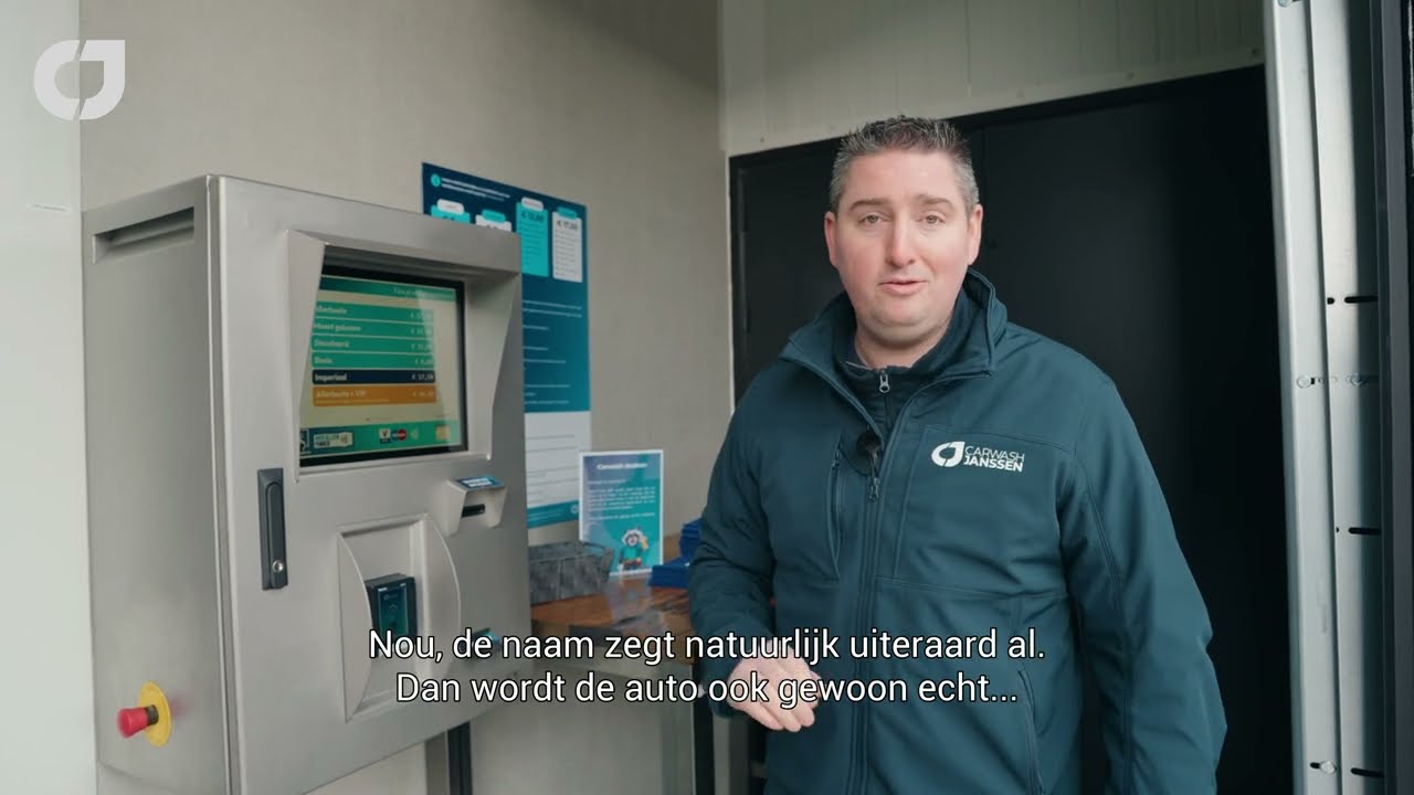 Instructievideo wasstraat bij Carwash Janssen in Rijsbergen