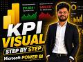 Learn to create KPI Visual in Microsoft Power BI Desktop
