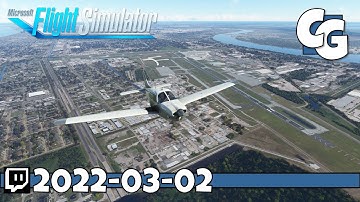 VATSIM VFR Flight with the TDS GTNXi - MSFS - VOD - 2022-03-02