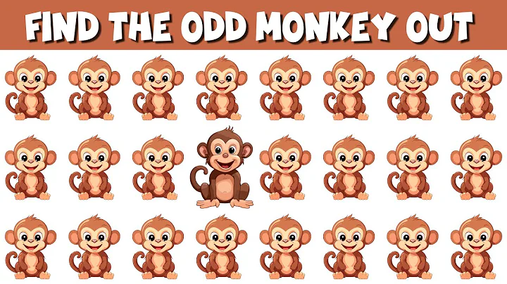 HOW GOOD ARE YOUR EYES 😭 Find The Odd Emoji Out | Emoji Puzzle - Monkey Quiz