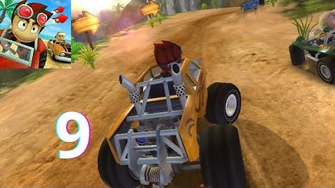 Beach Buggy Racing - Gameplay Walkthrough Part 9 - Chowder Bowl : Level [6-10] (iOS, Android)
