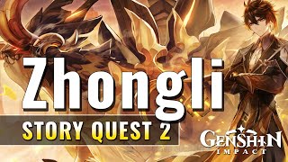 Zhongli Story Quest 2 | No Mere Stone | Historia Antiqua Chapter: Act II