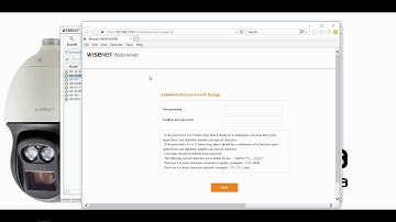 Hanwha Techwin Wisenet Initial IP Setup