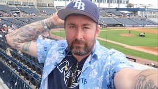 My Yankees Spring Training Experience - Dugout Club With Unlimited Food & Front Row Home Plate Seat