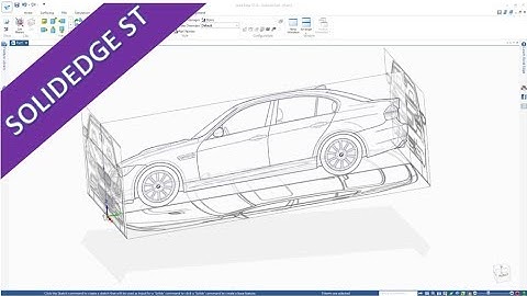 Import & Scale Images - SolidEdge ST 10 Training - Part Design