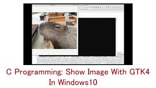 Trying to making Random-Image-Display program in C with GTK4 on Windows10