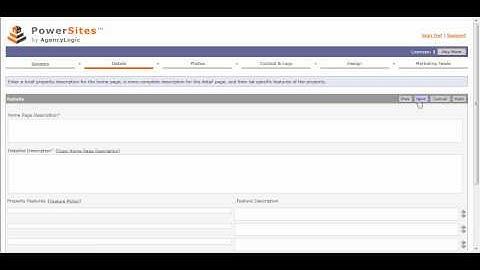 AgencyLogic Support Video - How To Acquire A Domain Before Completing Your PowerSite